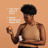 Hume Supernatural Aluminum Free Deodorant for Women & Men – Safe for Sensitive Skin – Probiotic, Plant-Based, Baking Soda Free, Aloe, & Cactus Flower, Anti Sweat, Stain & Odor – Amber Woods, 3-Pack
